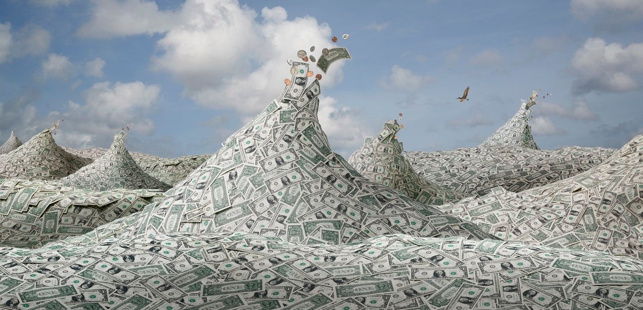 An ocean of money