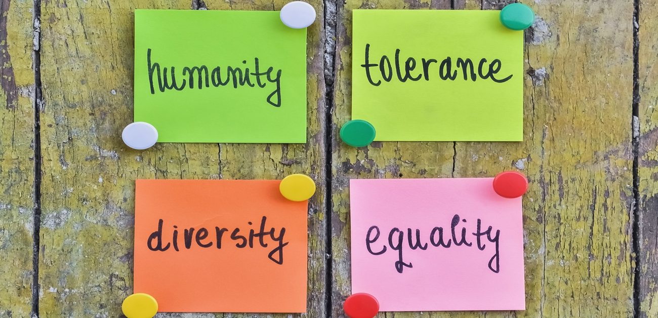 humanity, tolerance, diversity, equality